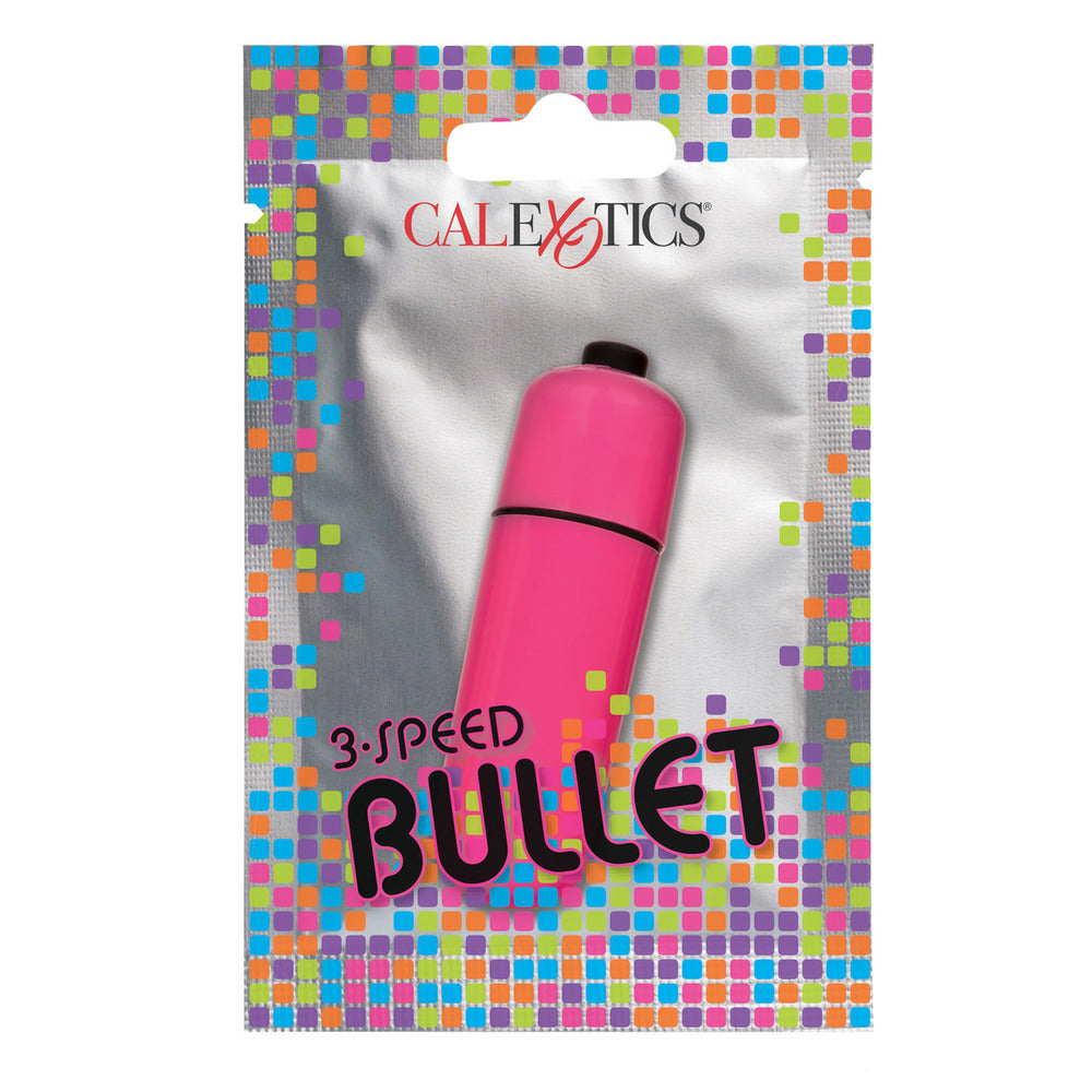 Foil Pack 3Speed Bullet Vibrator Pink