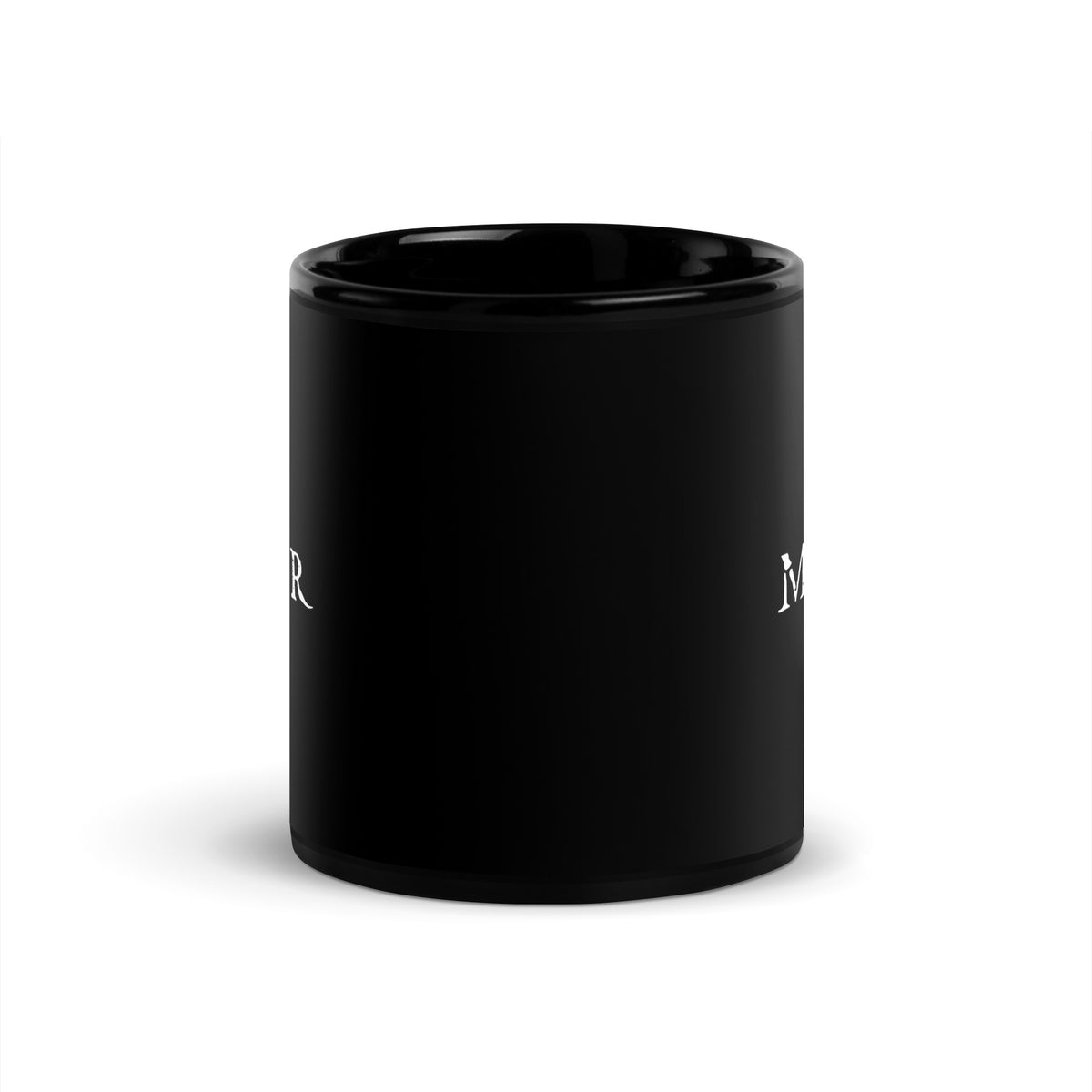 Master - Black Glossy Mug