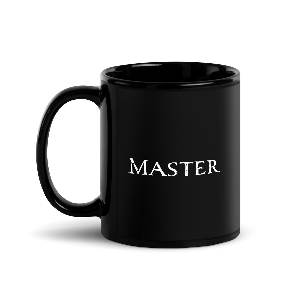 Master - Black Glossy Mug