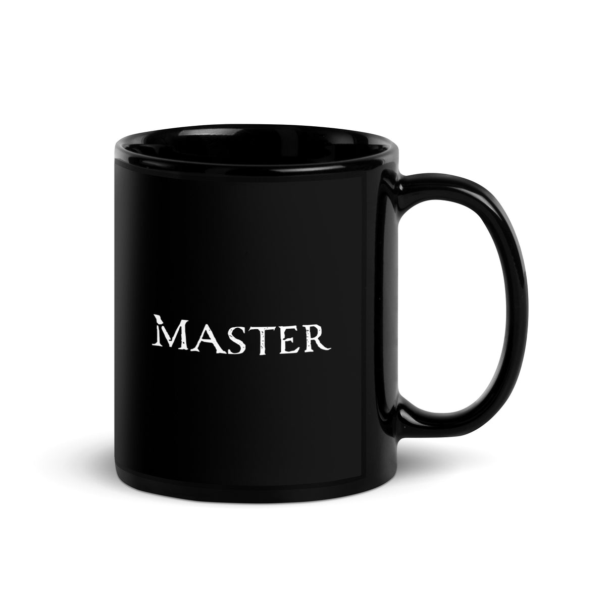 Master - Black Glossy Mug