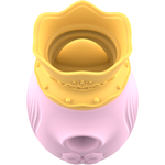 INTENSE - CLITORIS STIMULATOR 10 SUCTION AND LICKING MODES - PINK