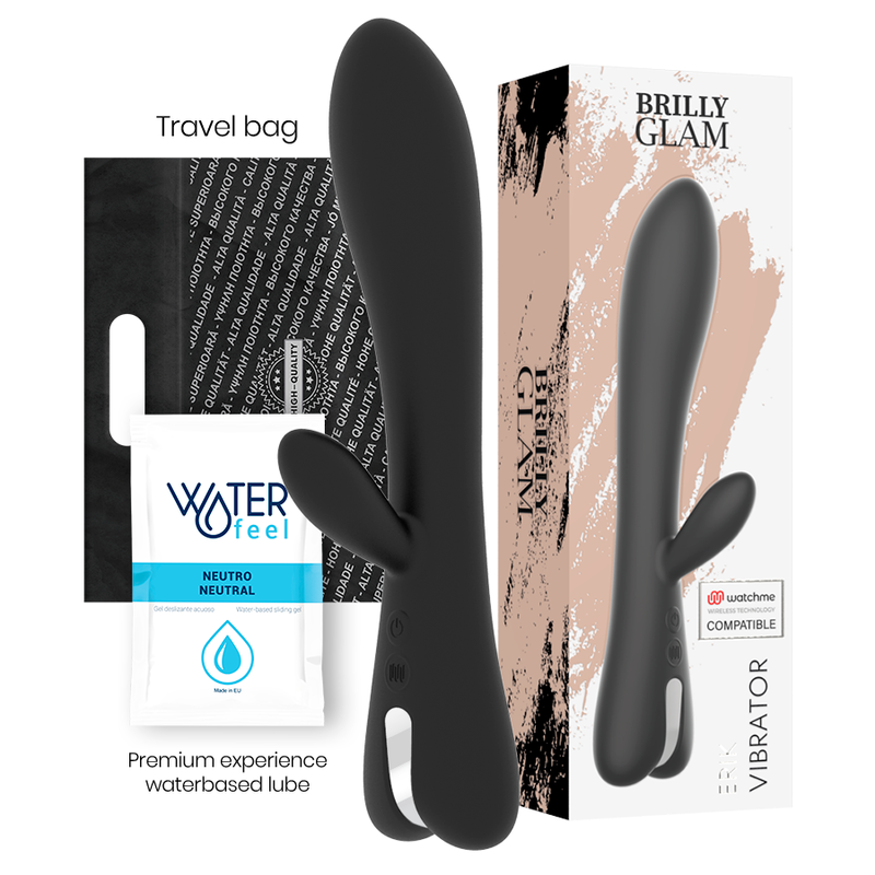 BRILLY GLAM - ERIK VIBRATOR + WATCHME REMOTE CONTROL