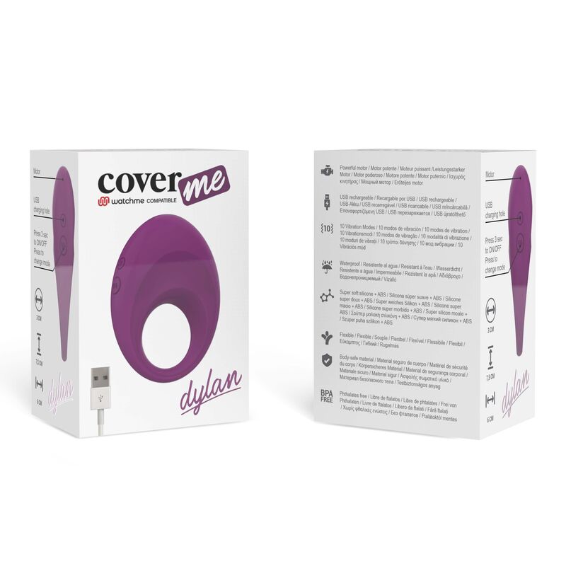 COVERME - DYLAN RECHARGEABLE RING + WATCHME REMOTE CONTROL