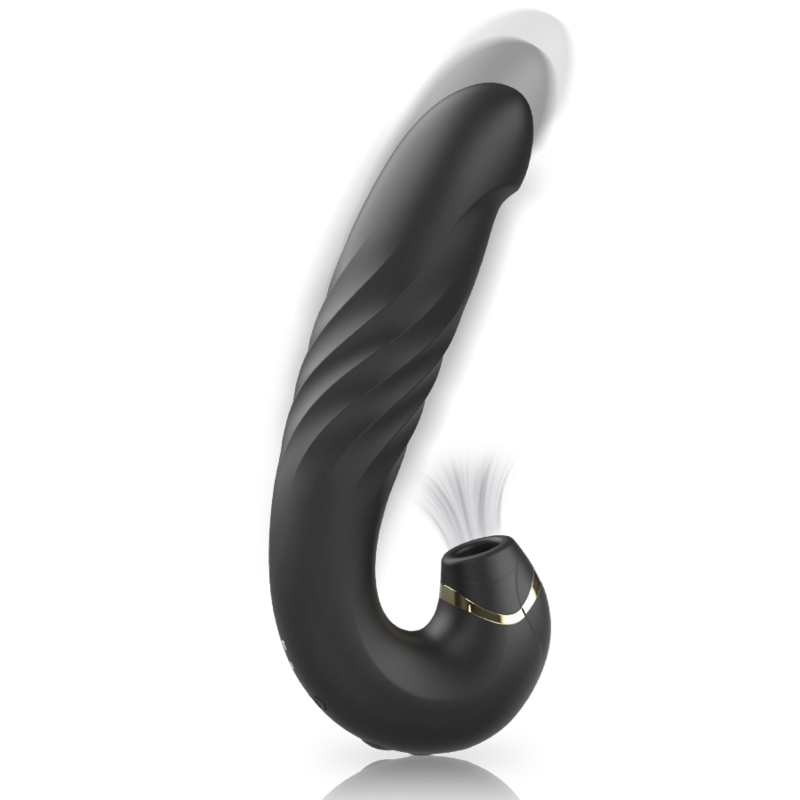 IBIZA - CLIP UP & DOWN + VIBRATOR + CLITORIS SUCTION