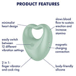 SATISFYER - PERFECT PAIR 3 GREEN