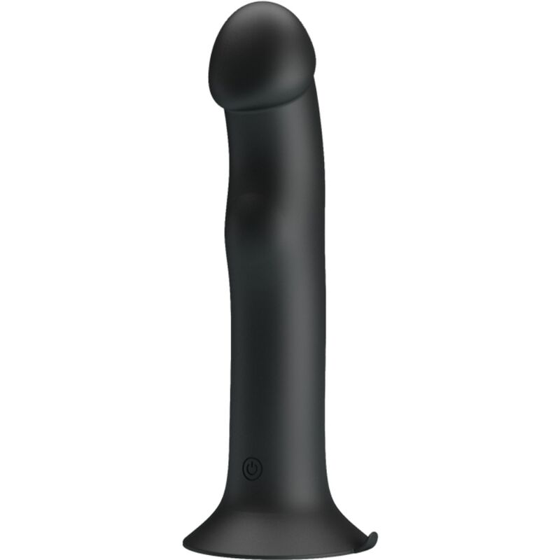PRETTY LOVE - MURRAY BLACK CLITORAL VIBRATOR AND SUCKER