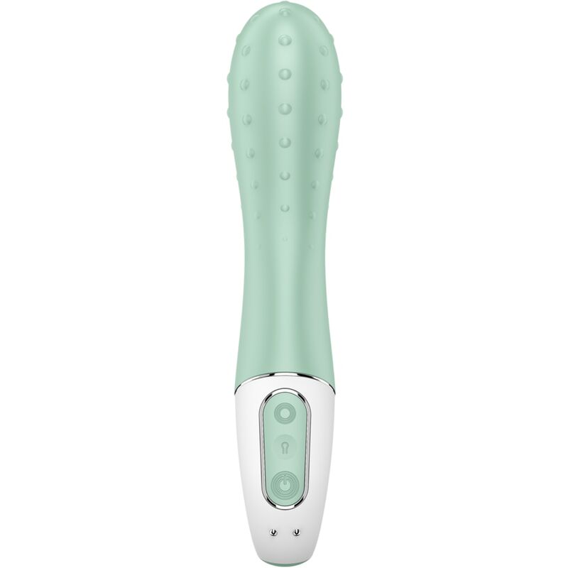 SATISFYER - AIR PUMP VIBRATOR 3 INFLATABLE G POINT MINT