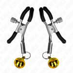 KINK - GOLD SINGLE BELL NIPPLE CLAMP 6 CM