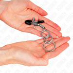 KINK - 3 O-RING NIPPLE CLAMP 6 CM