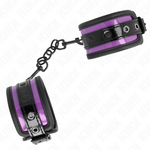 KINK - NEOPRENE WRIST RESTRAINTS LIGHT PURPLE AJUSTABLE 21-28 CM X 5 CM