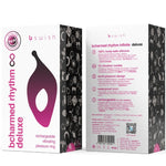 B SWISH - BCHARMED RHYTHM INFINITE DELUXE PENIS RING 15 VIBRATIONS BLACK