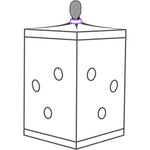 SECRET DOME - KINK CLUB CABIN SCANDALE PURPLE