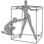 SECRET DOME - KINK CLUB CABIN SCANDALE PURPLE