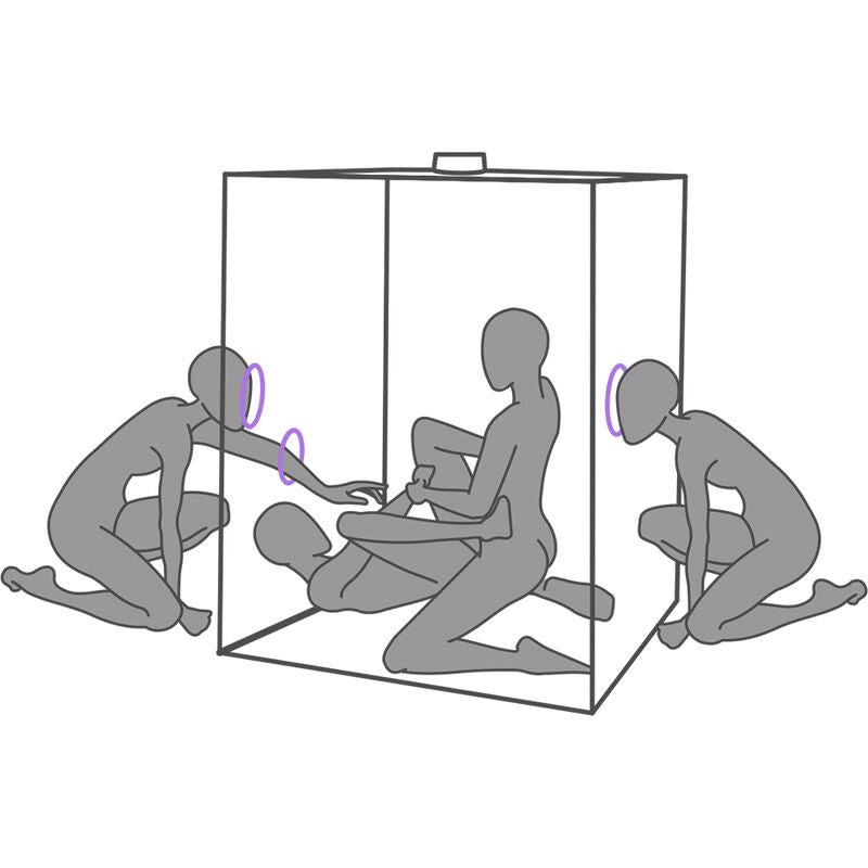 SECRET DOME - KINK CLUB CABIN SCANDALE PURPLE