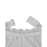 SUBBLIME - 953850 LACE BODYSUIT WHITE S/M