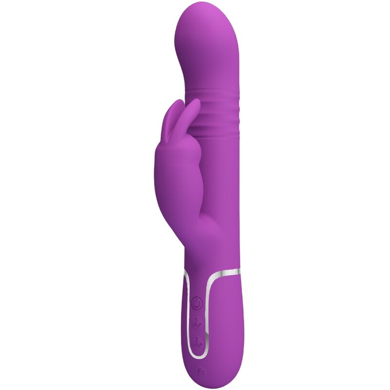 PRETTY LOVE - COALE 4 IN 1 MULTIFUNCTION RABBIT VIBRATORPURPLE