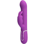 PRETTY LOVE - COALE 4 IN 1 MULTIFUNCTION RABBIT VIBRATORPURPLE