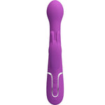 PRETTY LOVE - DEJON 3 IN 1 MULTIFUNCTION RABBIT VIBRATORPURPLE