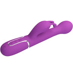 PRETTY LOVE - DEJON 3 IN 1 MULTIFUNCTION RABBIT VIBRATORPURPLE