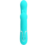 PRETTY LOVE - CAMMY 4 IN 1 MULTIFUNCTION TRIPPLE RABBIT VIBRATORBLUE