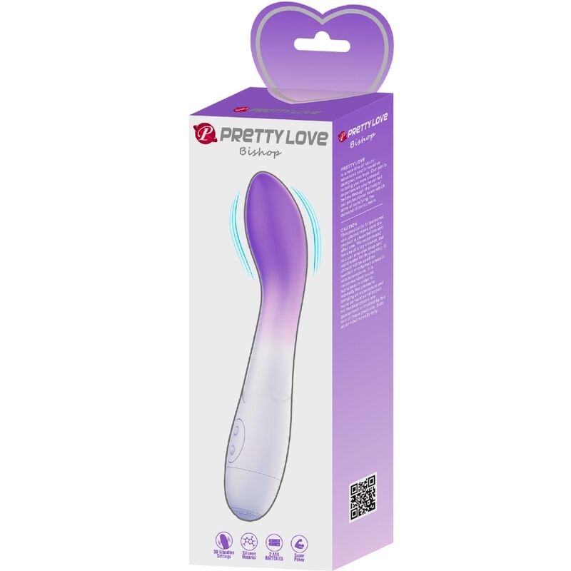 PRETTY LOVE - BISHOP G-SPOT VIBRATOR 30 VIBRATIONS PURPLE