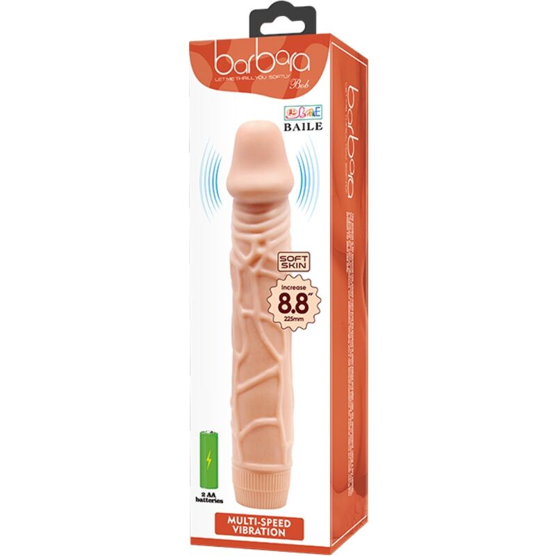 BAILE - BOB REALISTIC VIBRATOR 22.5 CM FLESH