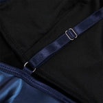 SUBBLIME - 955427 DRESS WITH BLUE LEATHER STRAPS L/XL