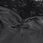 SUBBLIME - 955595 LONG SLEEVE DRESS WITH BLACK LACE S/M