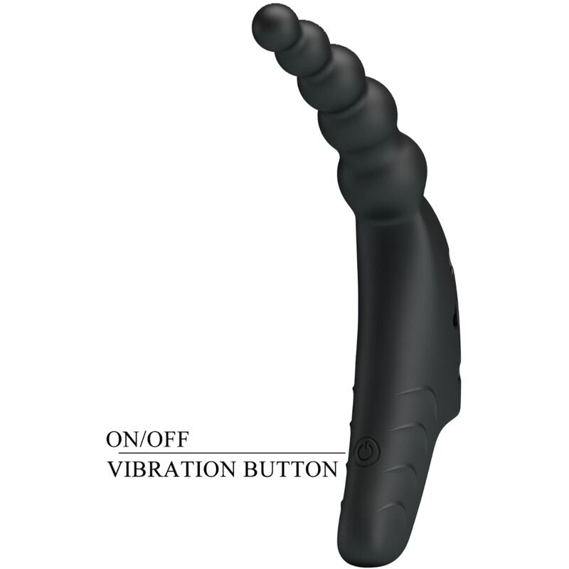 PRETTY LOVE - JORDIN FINGER VIBRATOR 10 VIBRATIONS BLACK