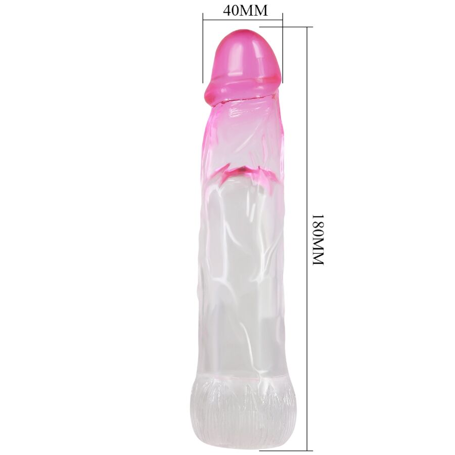 PRETTY LOVE - NERON REALISTIC 6 CM ENLARGEMENT SHEATH FORPENIS PINK