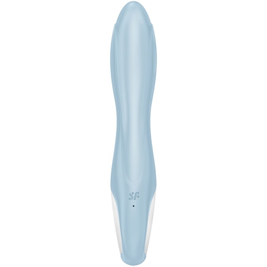 SATISFYER - AIR PUMP BUNNY 1 INFLATABLE RABBIT VIBRATOR BLUE
