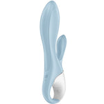 SATISFYER - AIR PUMP BUNNY 1 INFLATABLE RABBIT VIBRATOR BLUE