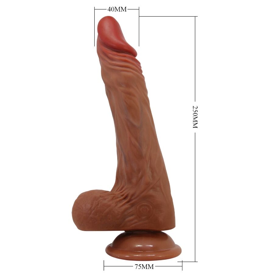 BAILE - CALISTO REALISTIC DILDO 24 CM FLESH