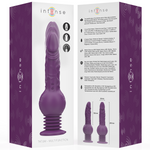 INTENSE - TATUM MULTIFUNCTION VIBRATOR WITH UP AND DOWN VIBRATION 24 CM PURPLE