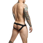 MOB - DNGEON JOCKSTRAP RED COCK RING ONE SIZE