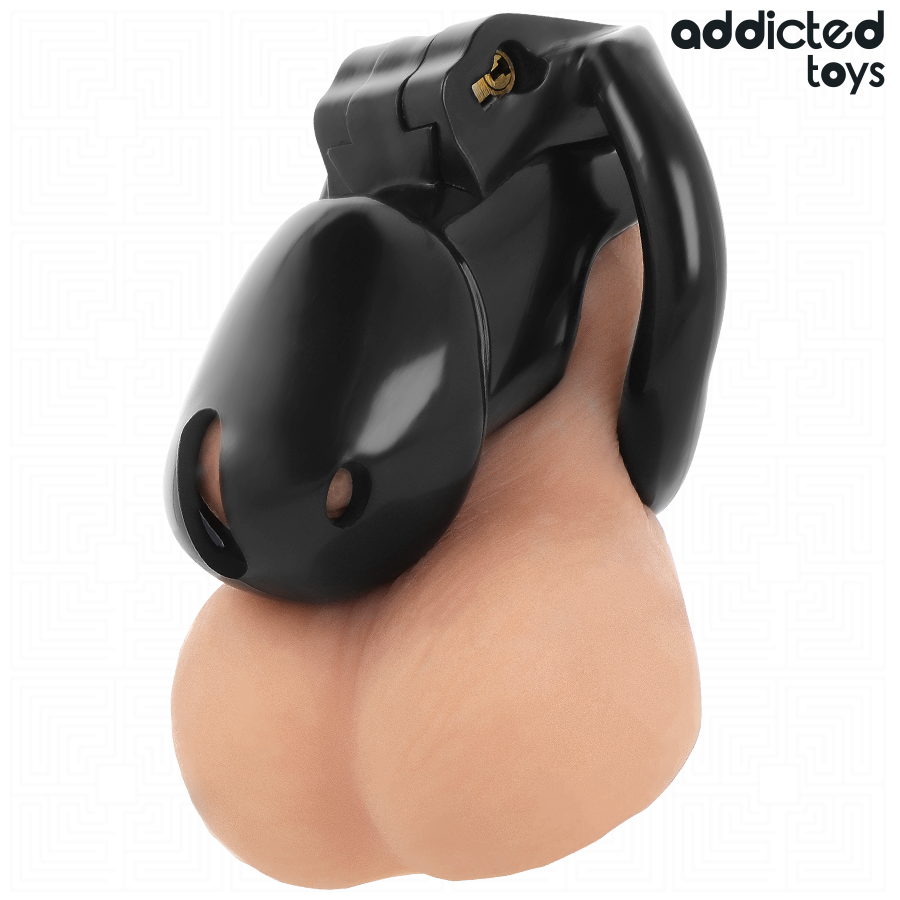 ADDICTED TOYS LOCKED - MINDNIGHT CELL PENIS CAGE SIZE S