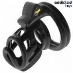 ADDICTED TOYS LOCKED - GILDEN CAGE SILICONE PENIS CAGE 8.5 CM