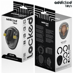 ADDICTED TOYS LOCKED - KEYLESS RESTRAINT PENIS CAGE 11.5 CM