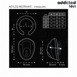 ADDICTED TOYS LOCKED - KEYLESS RESTRAINT PENIS CAGE 11.5 CM