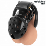 ADDICTED TOYS LOCKED - CHAINED HOLLOW PENIS CAGE 10.5 CM