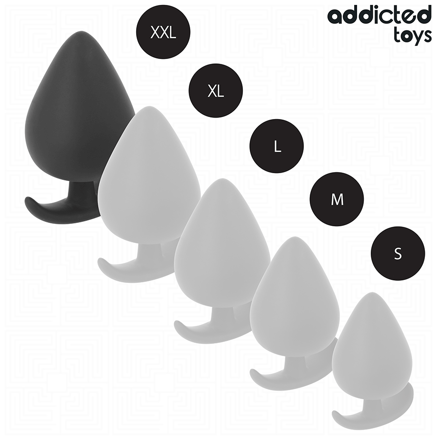 ADDICTED TOYS - ANAL PLUG SILICONE SIZE XXL 11 CM