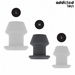 ADDICTED TOYS - EXTREME HOLLOW ANAL PLUG SILICONE SIZE M 8.7 CM