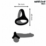 ADDICTED TOYS - THICK TRIPLE PENIS RING