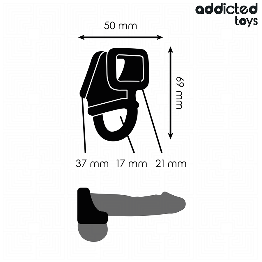 ADDICTED TOYS - PENIS CAGE RING