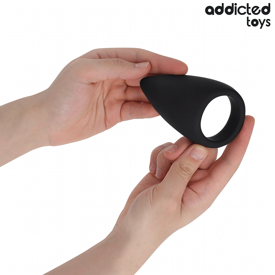 ADDICTED TOYS - TEAR SHAPED PENIS RING