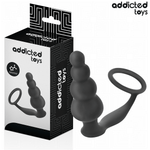 ADDICTED TOYS - ANAL PLUG WITH RING SILICONE MODEL 5