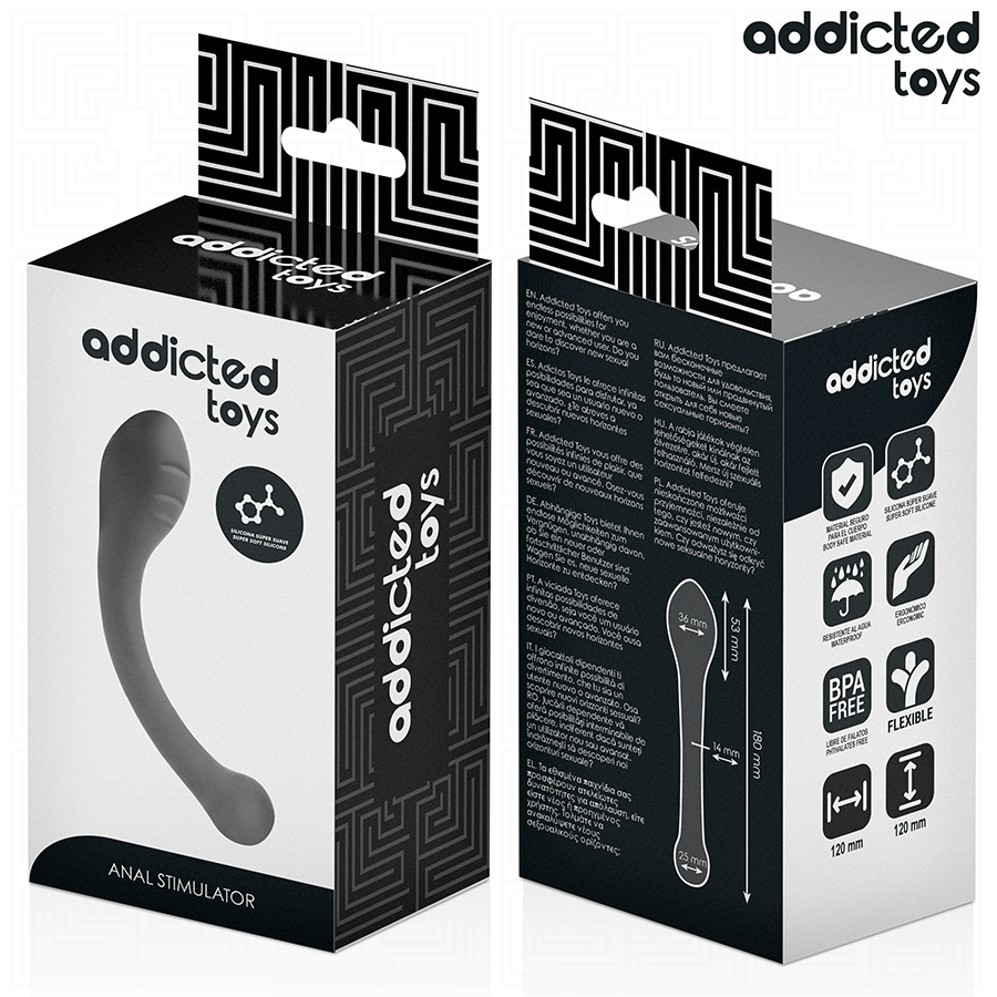 ADDICTED TOYS - ANAL STIMULATOR SILICONE 18 CM