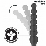 ADDICTED TOYS - DOUBLE ANAL MASSAGER SILICONE 24 CM
