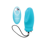TOYJOY - HAPPINESS I'M SO EGGCITED REMOTE CONTROL VIBRATOR BLUE