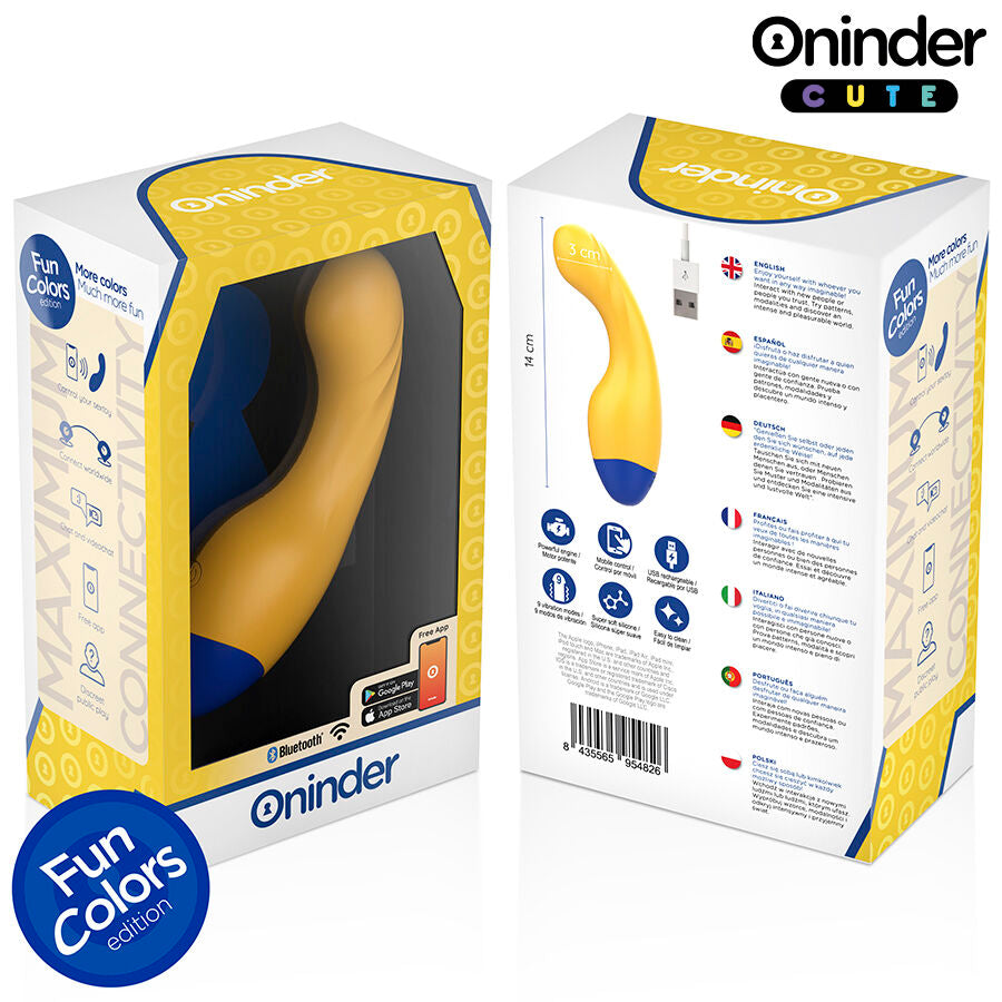 ONINDER CUTE - LOVE BUDDY MASTER G-SPOT VIBRATOR - FREE WORLDWIDE APP